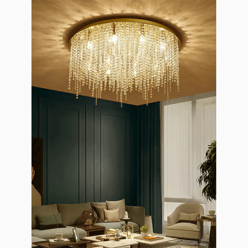 Acireale | Modern Drum LED Ceiling Chandelier