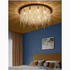 Acireale | Modern Drum LED Ceiling Chandelier