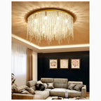 Acireale | Modern Drum LED Ceiling Chandelier