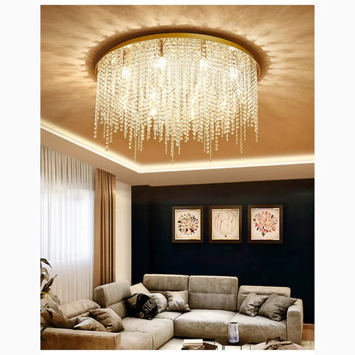 Acireale | Modern Drum LED Ceiling Chandelier