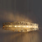 Acquaviva delle Fonti | Modern Creative Golden LED Сhandelier for Dining Room