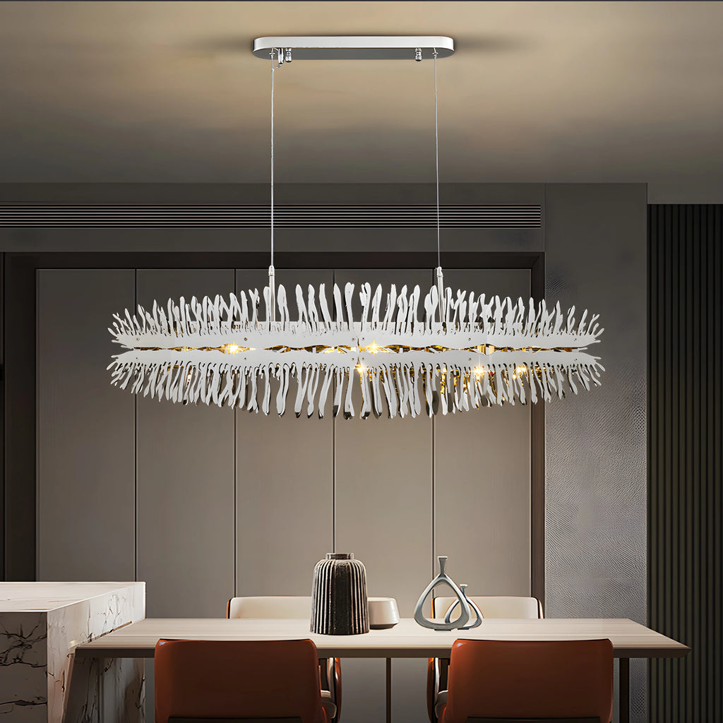 Acquaviva delle Fonti | Modern Creative Golden LED Сhandelier for Dining Room
