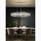 Acquaviva delle Fonti | Modern Creative Golden LED Сhandelier for Dining Room