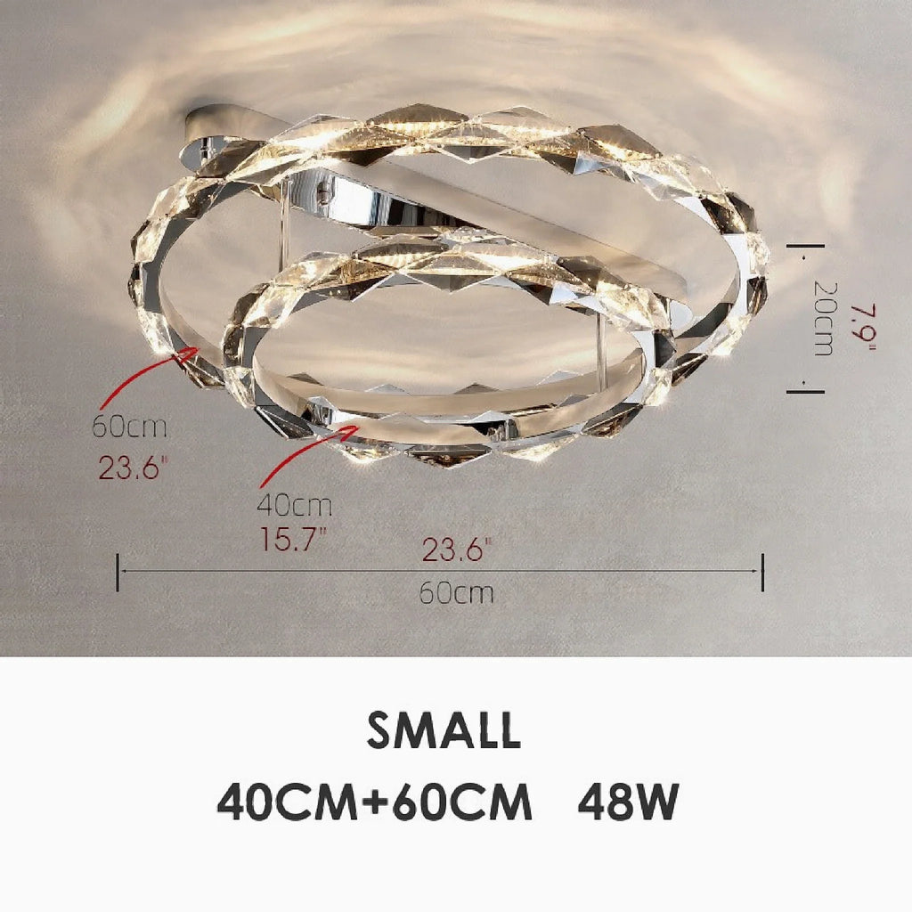 Acquedolci | Luxury Crystal Circular Ceiling Chandelier