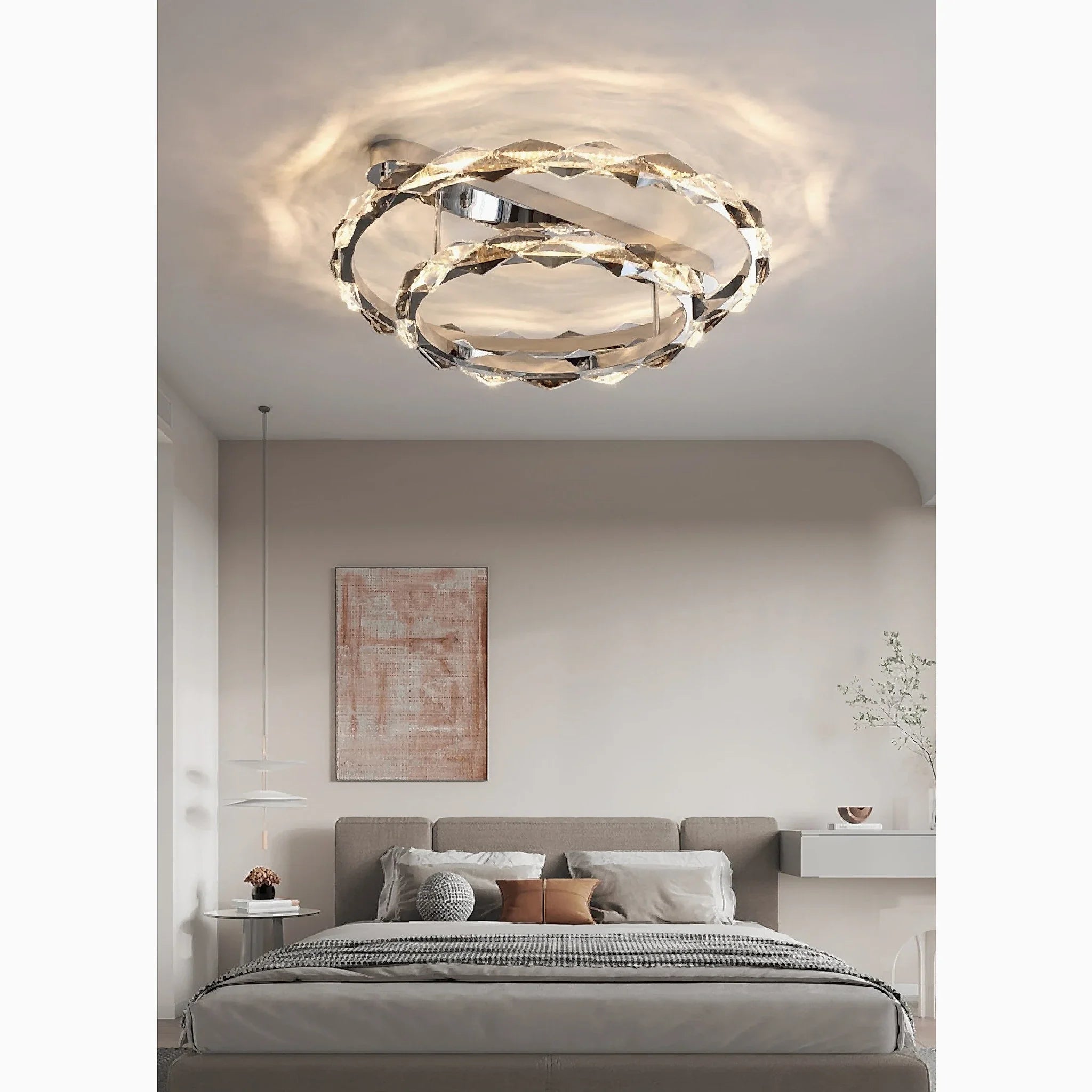 Acquedolci | Luxury Crystal Circular Ceiling Chandelier