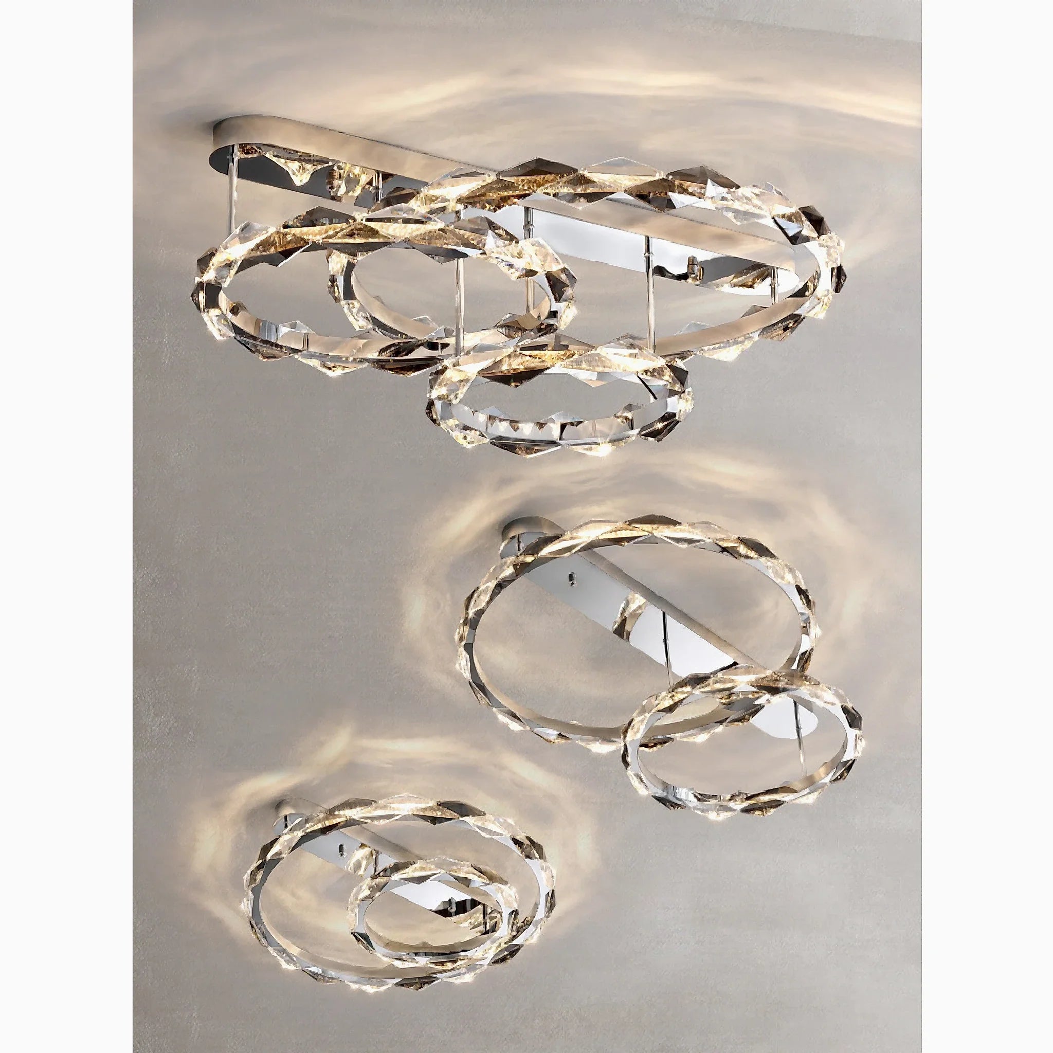 Acquedolci | Luxury Crystal Circular Ceiling Chandelier