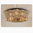 Adrano | Smoky Gray Crystal Chandelier