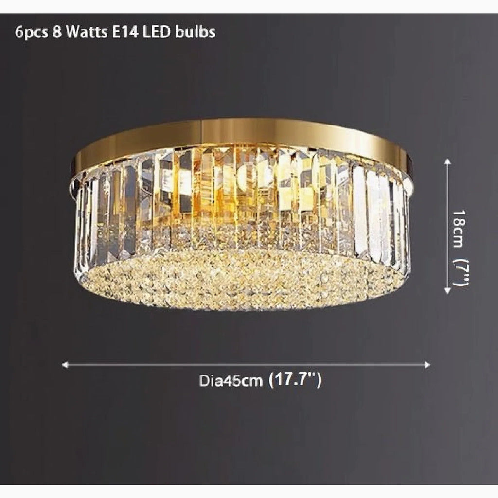 Affi | Contemporary crystal ceiling chandelier