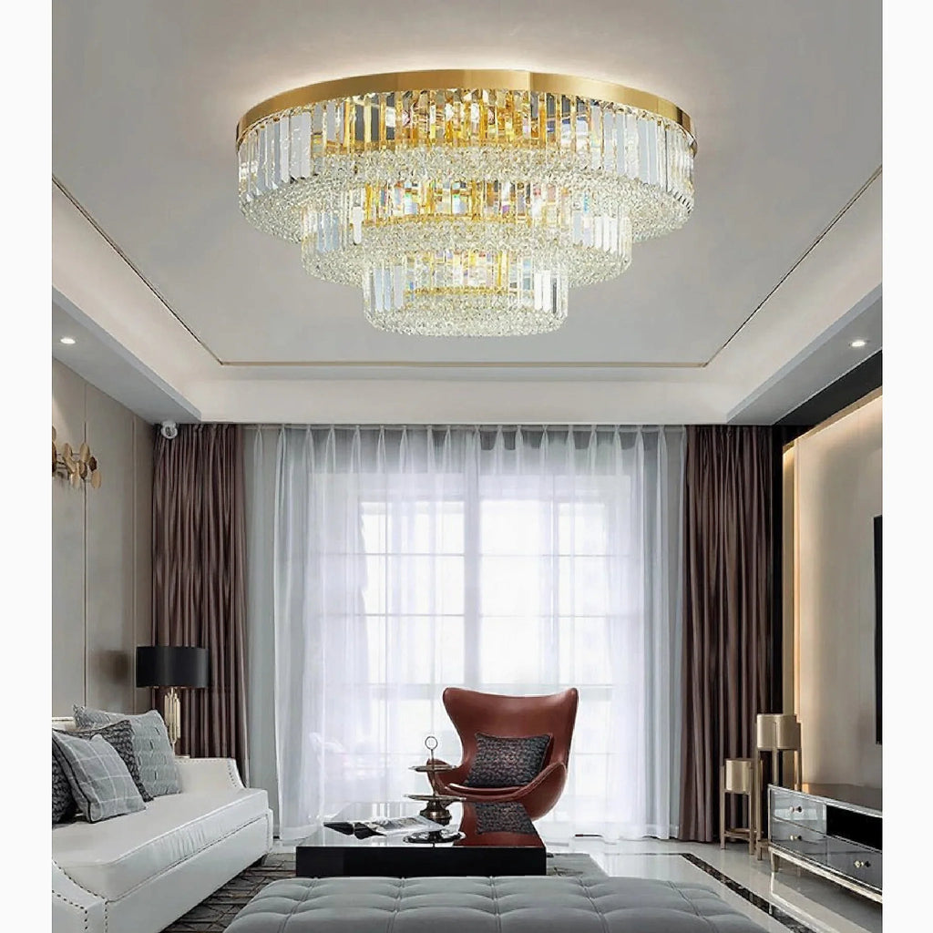 Affi | Contemporary crystal ceiling chandelier