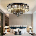 Africo | Round Modern Crystal Chandelier