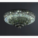 Africo | Round Modern Crystal Chandelier