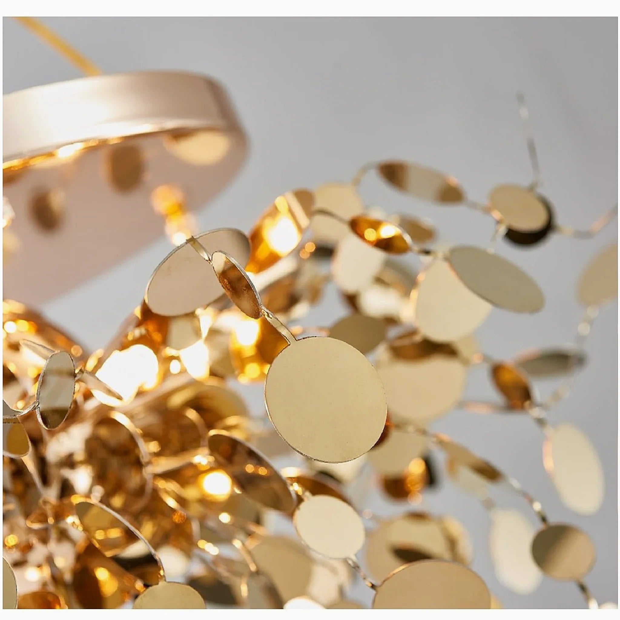 Agerola | Golden Bokeh Chandelier