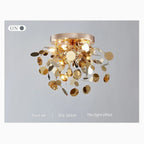 Agerola | Golden Bokeh Chandelier