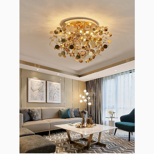 Agerola | Golden Bokeh Chandelier