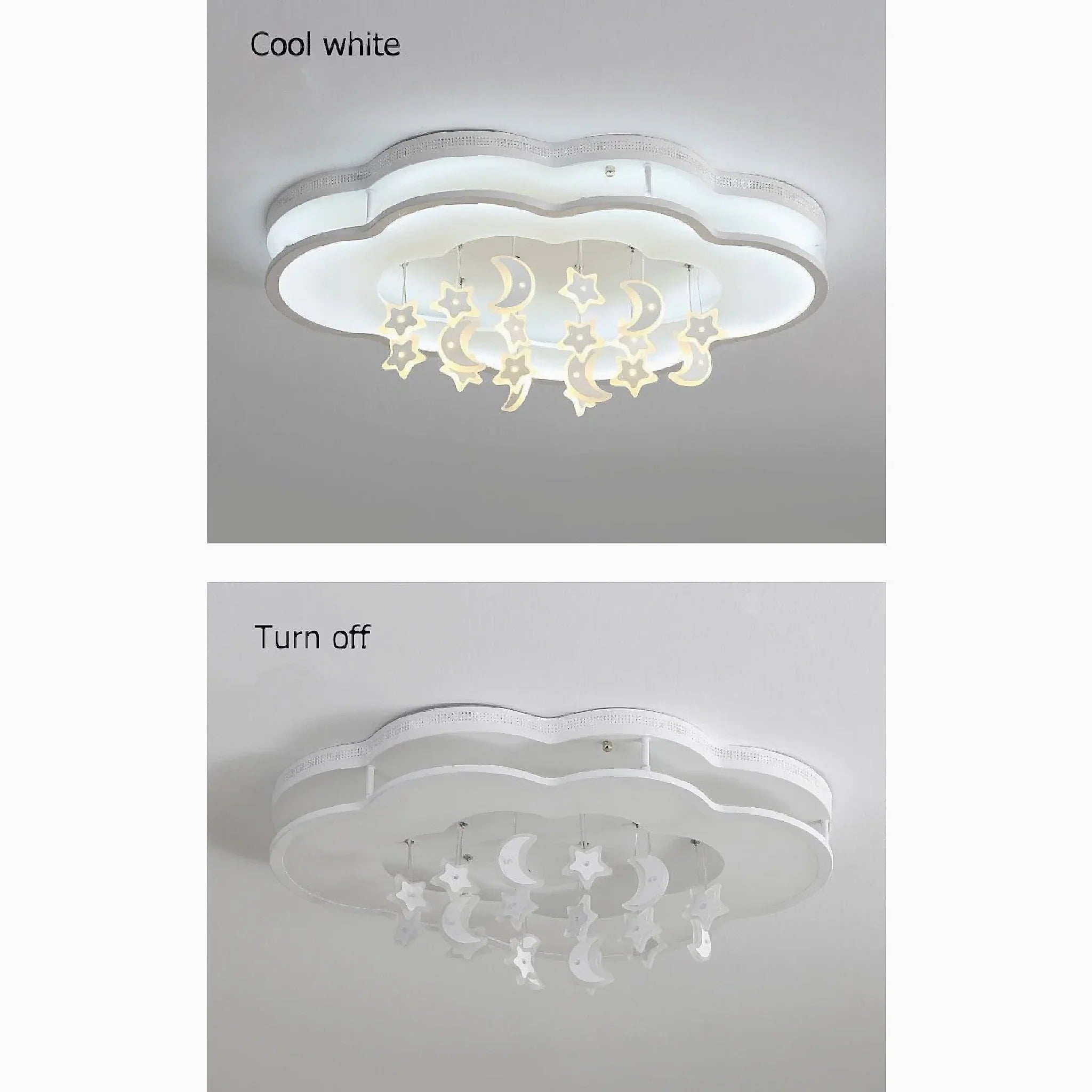 Aglie | Kids Room Led Star shaped Ceiling Lighting