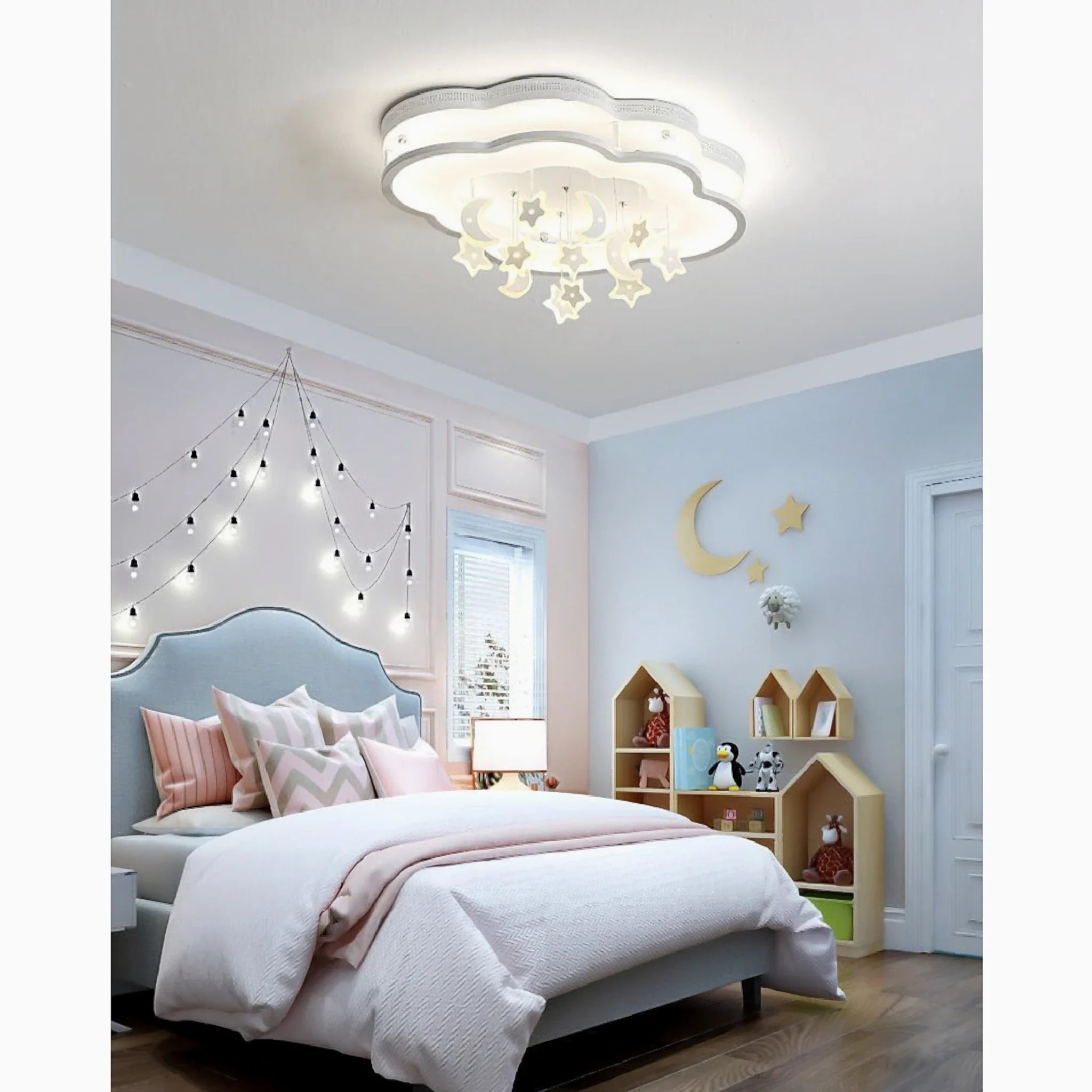Aglie | Kids Room Led Star shaped Ceiling Lighting