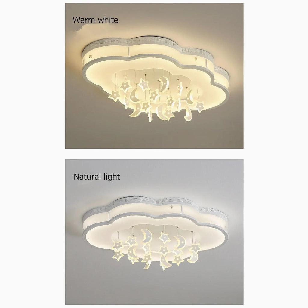 Aglie | Kids Room Led Star shaped Ceiling Lighting