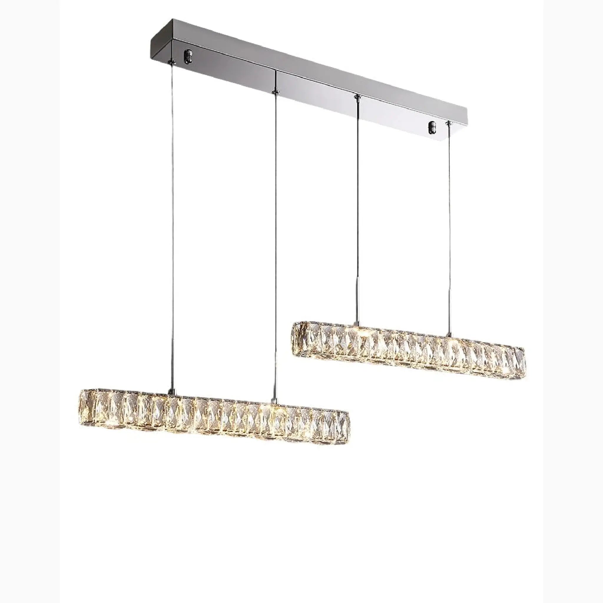 Aiello del Sabato | Modern Crystal Pendant LED Light for Study, Dining Room
