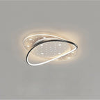 Airasca | Round Acrylic Dimmable Ceiling Lamp with Stars