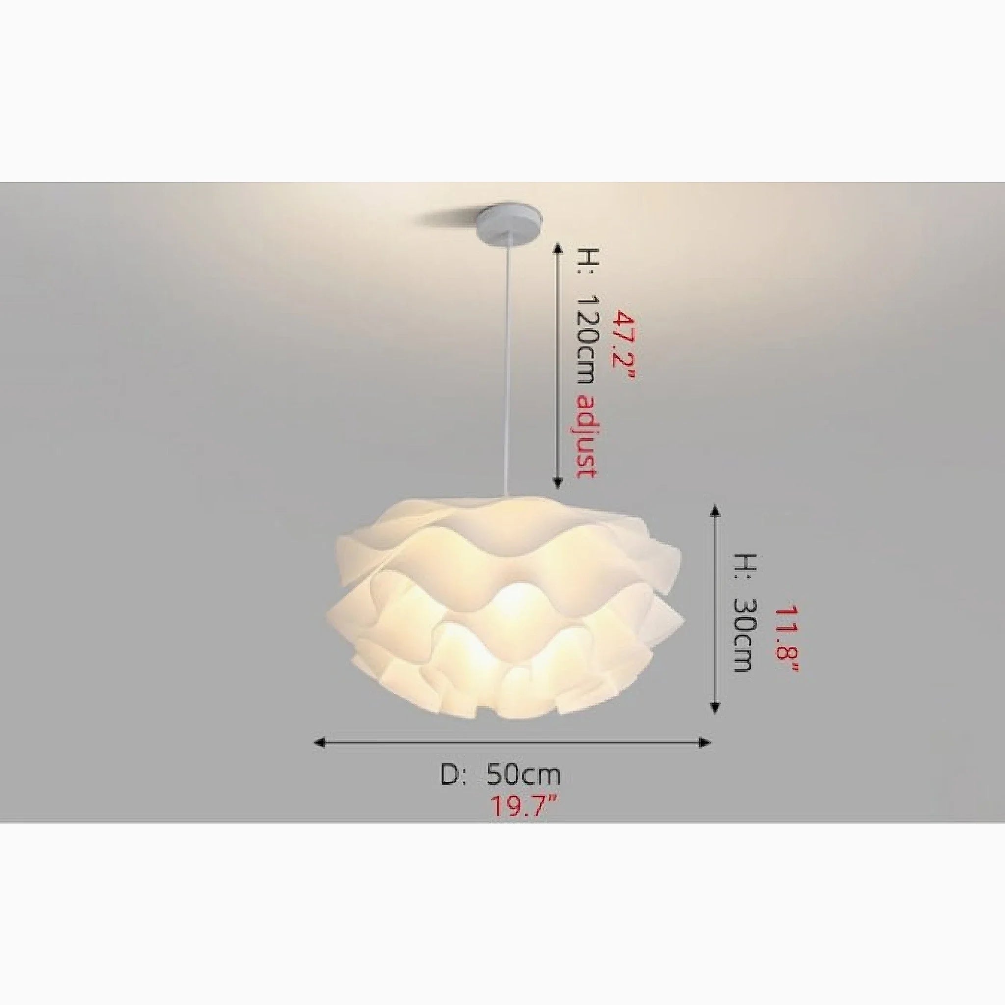 Airuno | Modern Led Chandelier on Hanging Wire