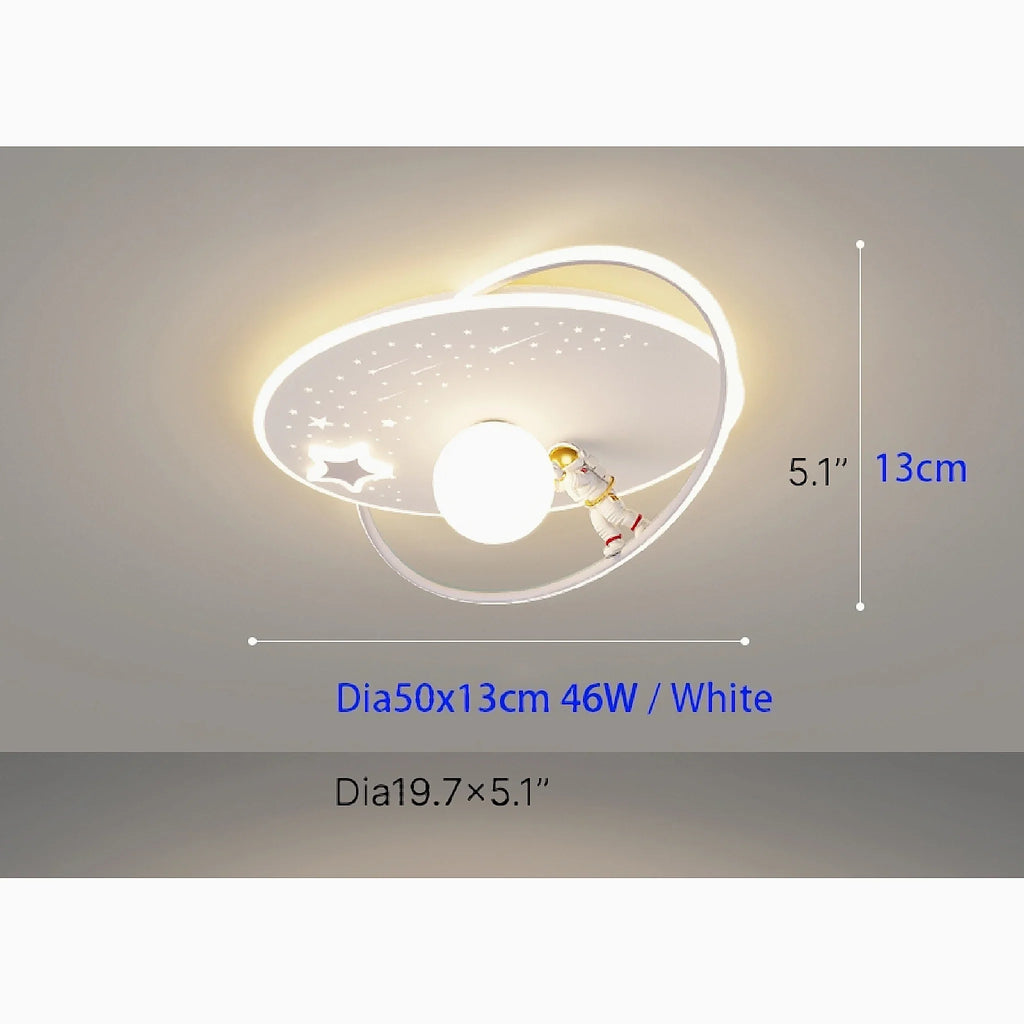 Aisone | Astronaut Ceiling Lights with Planet & Spaceman