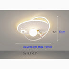 Aisone | Astronaut Ceiling Lights with Planet & Spaceman