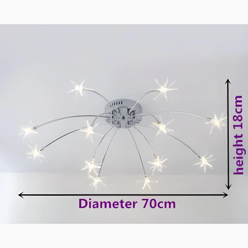 Ala | Romantic Minimalist LED Ceiling Lamp
