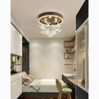 Alanno | Decorative Lighting Fixture with golden birds