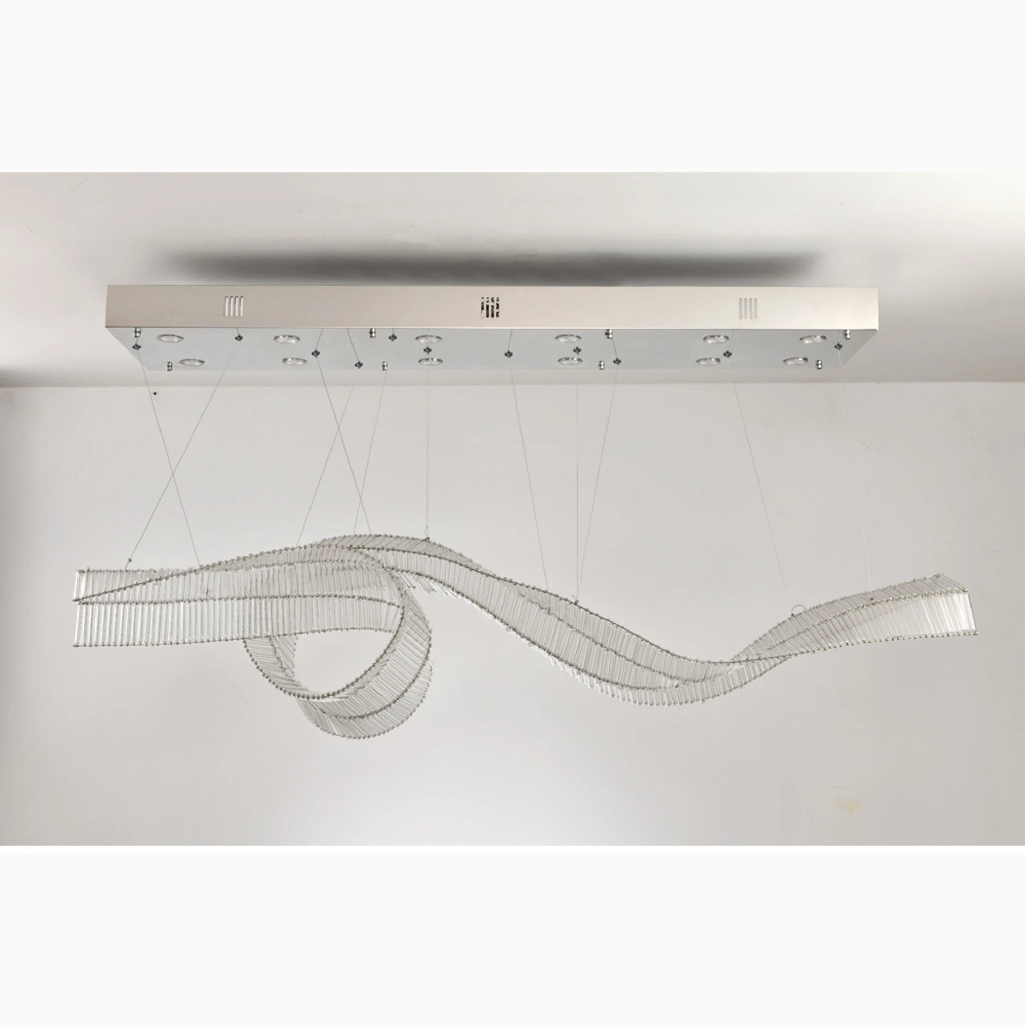 Alassio | Creative LED Chandelier in the Shape of Ribbon