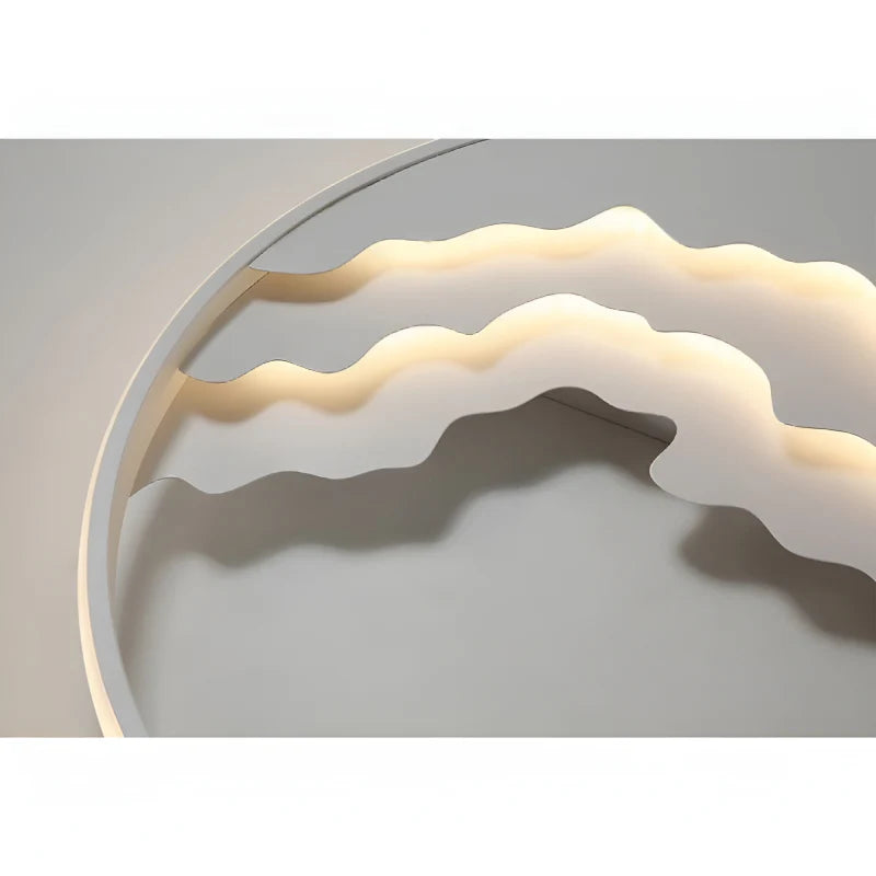 Alatri | Modern Round Ceiling Lamp with Clouds