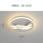 Alatri | Modern Round Ceiling Lamp with Clouds