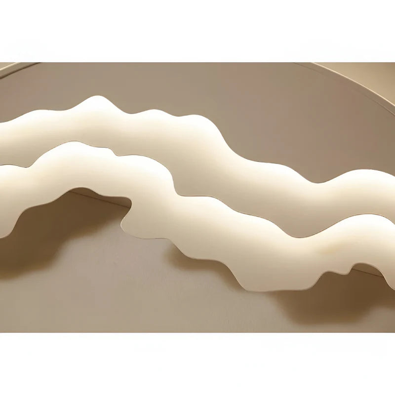 Alatri | Modern Round Ceiling Lamp with Clouds