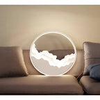 Alatri | Modern Round Ceiling Lamp with Clouds