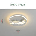 Alatri | Modern Round Ceiling Lamp with Clouds