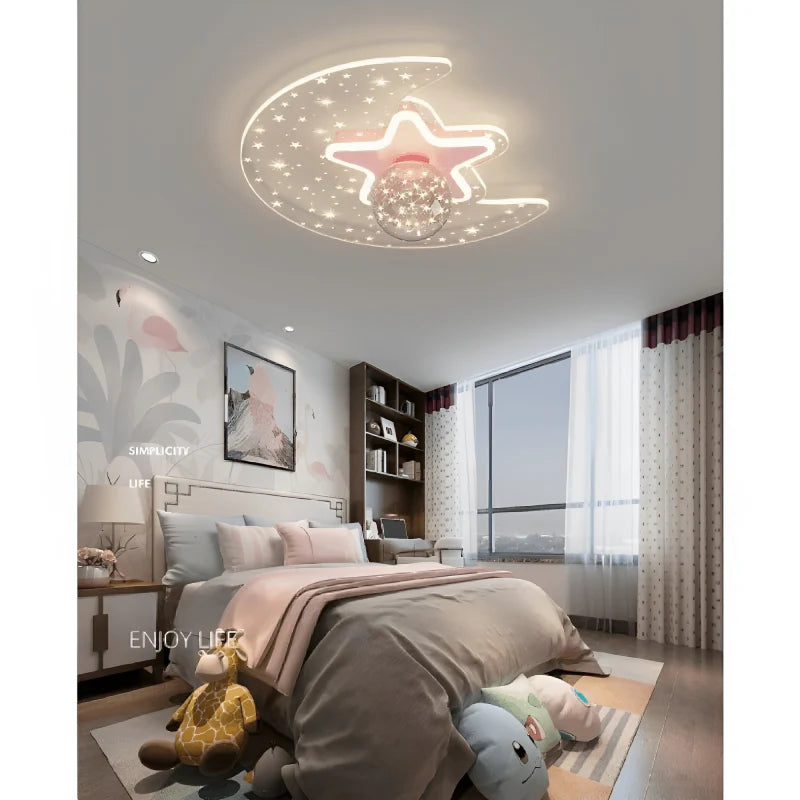 Alba | Modern Moon Led Ceiling Lamp
