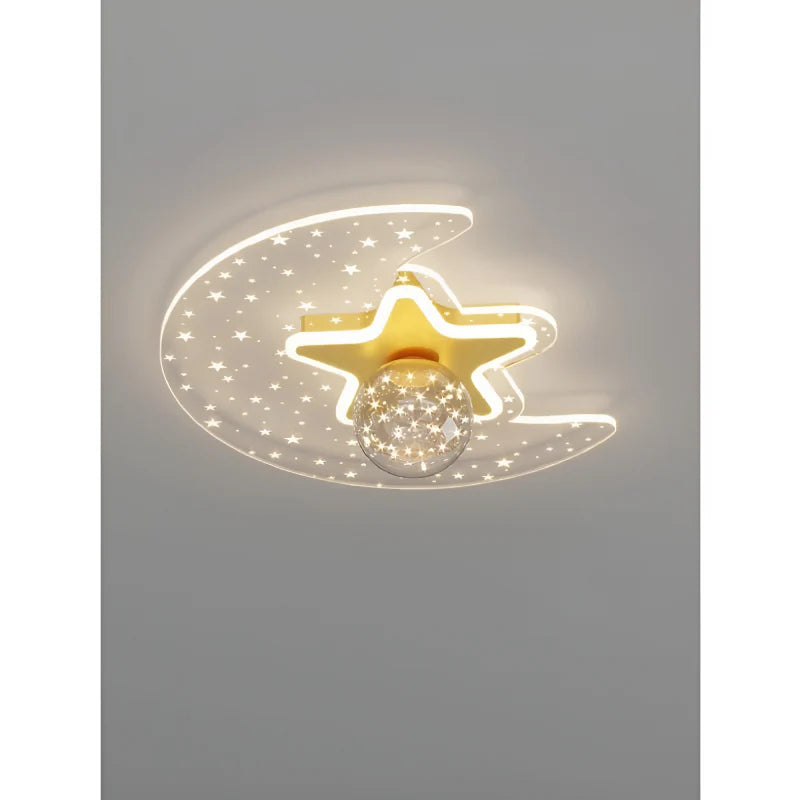Alba | Modern Moon Led Ceiling Lamp