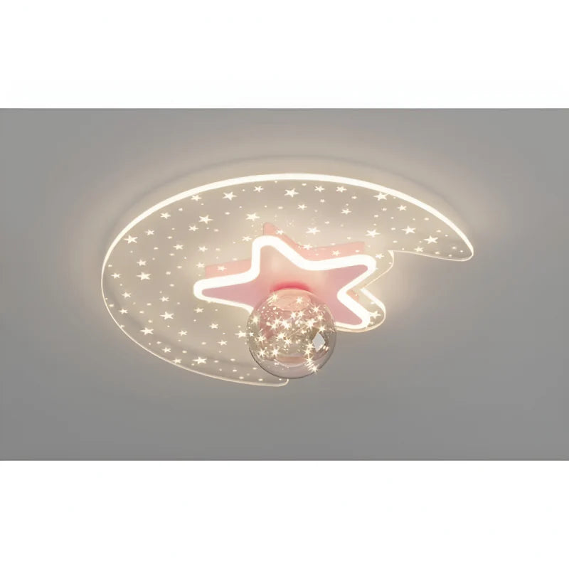 Alba | Modern Moon Led Ceiling Lamp