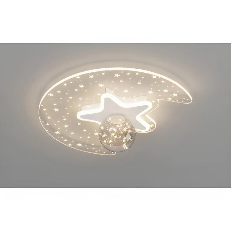 Alba | Modern Moon Led Ceiling Lamp