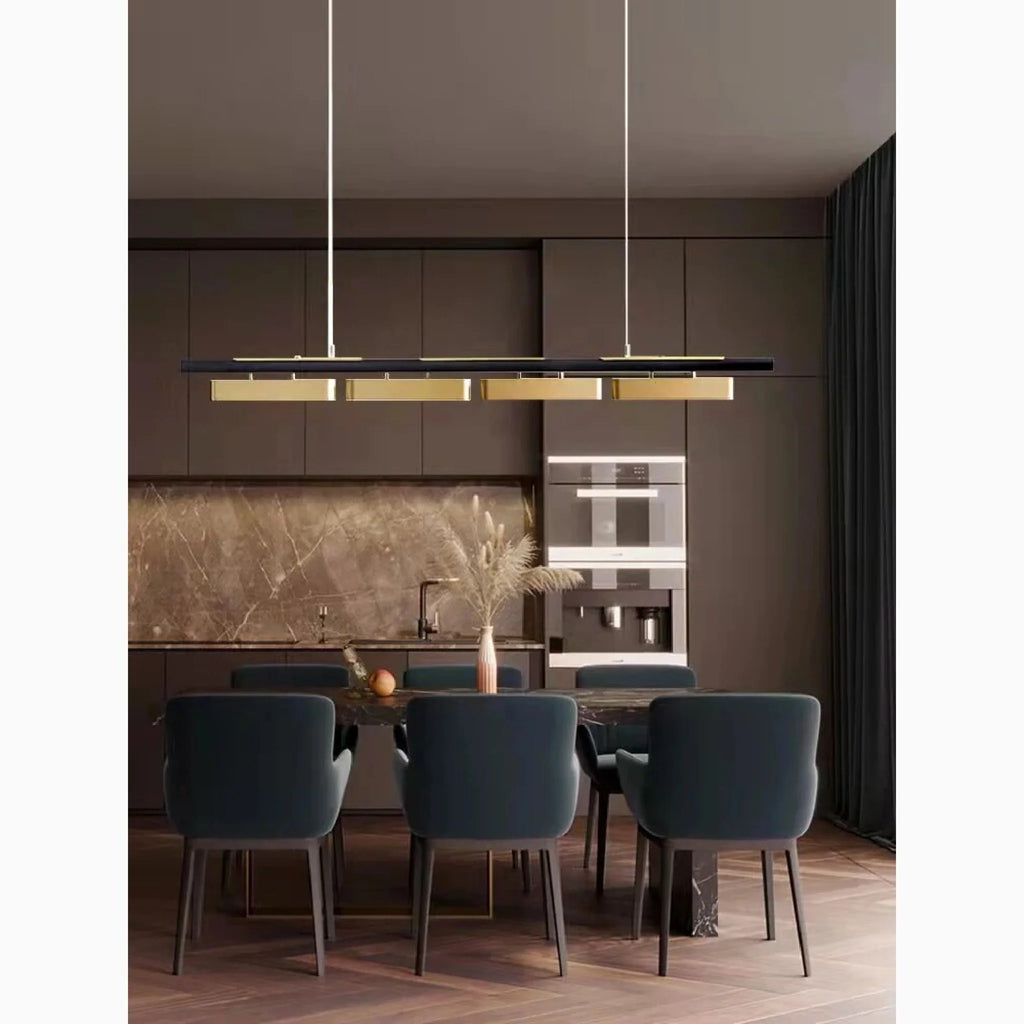 Albavilla | Modern Simple Creative Minimalistic Blocks LED Chandelier