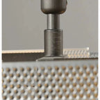 Albettone | Fancy Postmodern LED Iron Black Silver Chandelier