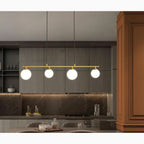 Albi | Nordic Modern Simple Glass Ball LED Chandelier