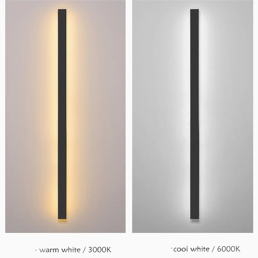 Albizzate | Black Outdoor Waterproof Antirust Wall Lamp