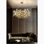 Alfano | Gold Creative Luxury Design Crystal LED Chandelier