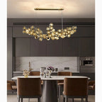 Alfano | Gold Creative Luxury Design Crystal LED Chandelier