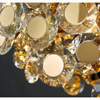 Alfano | Gold Creative Luxury Design Crystal LED Chandelier