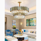 Alimena | Crystal Modern LED Chandelier For Living Room