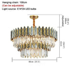 Alimena | Crystal Modern LED Chandelier For Living Room
