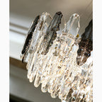 Alme | Elegant Luxury Gold Crystal Shine Chandelier