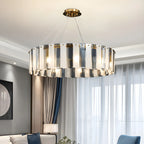 Altavilla Monferrato | Modern Home Decor Drum Hanging Chandelier for Dining Room