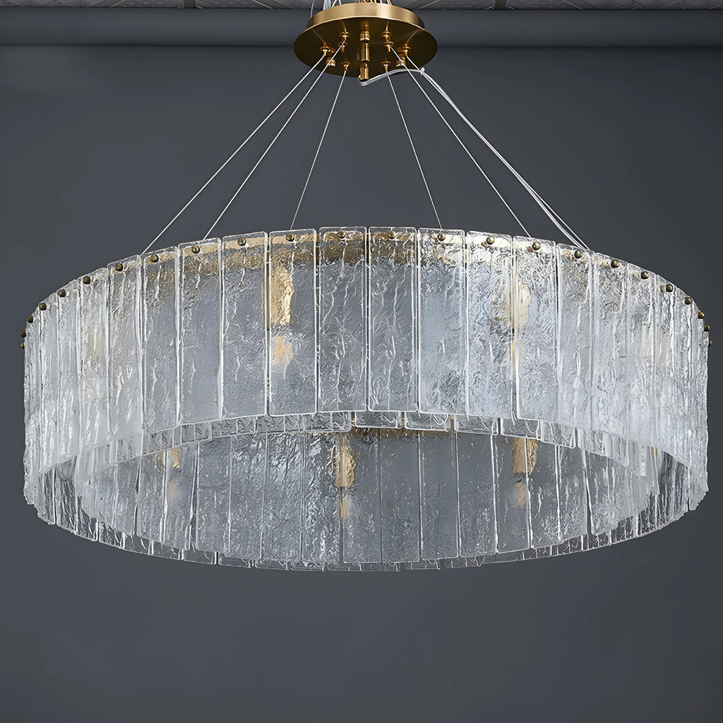 Altavilla Monferrato | Modern Home Decor Drum Hanging Chandelier for Dining Room